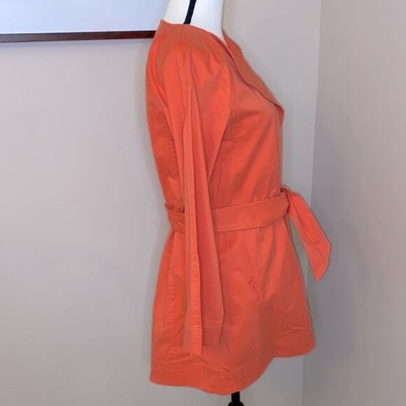 NWT Natori Chill cotton twill self tie jacket - Picture 7 of 12